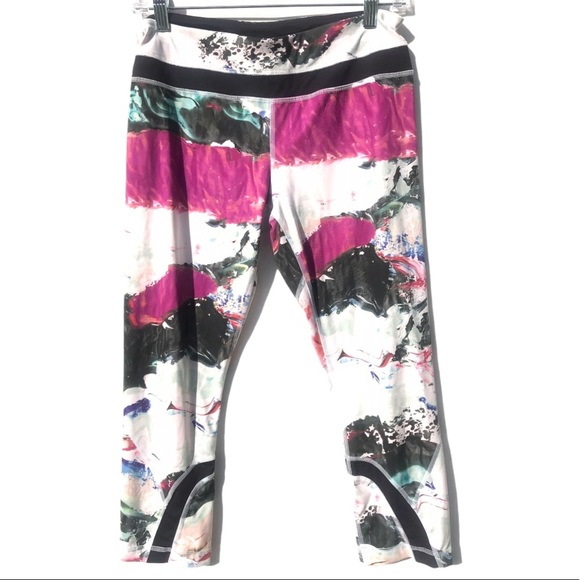 Lululemon inspire leggings pants 8 pigment wave multi - Picture 3 of 9